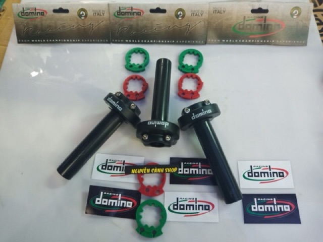 Cùm tăng tốc domino hai dây màu đen