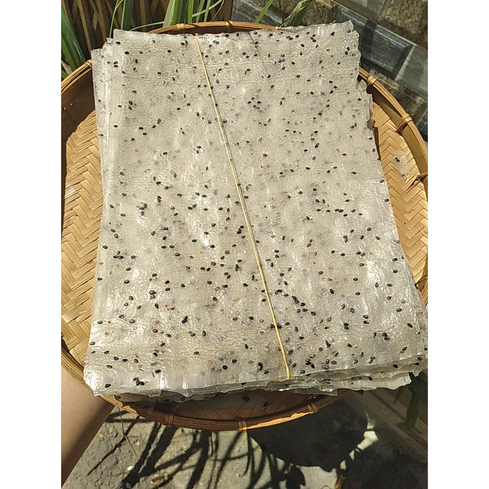 {2Kg} Bánh tráng mè đen Phan Rang