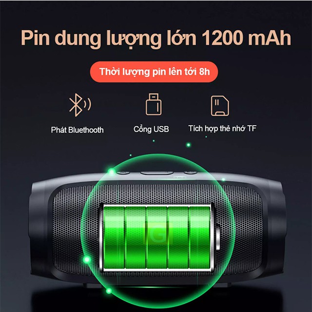 [ BẢO HÀNH 6 THÁNG ]Loa không dây JBL Mini 4+ bluetooth 5.0, dung lượng pin lớn, iphone, samsung TCT SHOP