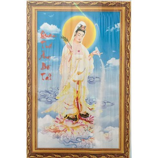 Tranh đính đá mẹ quan âm -yn5328 51x81cm, chưa đính