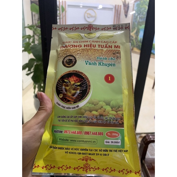 CÁM VÀNH KHUYÊN DƯỠNG SỐ 1 TUẤN MI