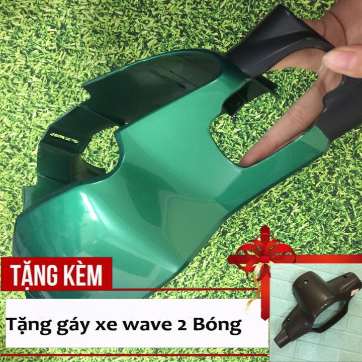 Ốp đầu trước xe máy,Đầu đèn 2 bóng phanh ĐĨA  + gáy  xe Wave ZX, Wave 110, Wave Alpha đời 2002-2006