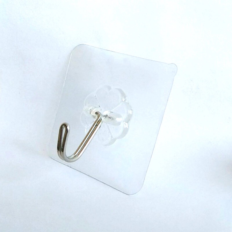 Móc Dán Tường Siêu Dính Trong Suốt chịu lực tốt