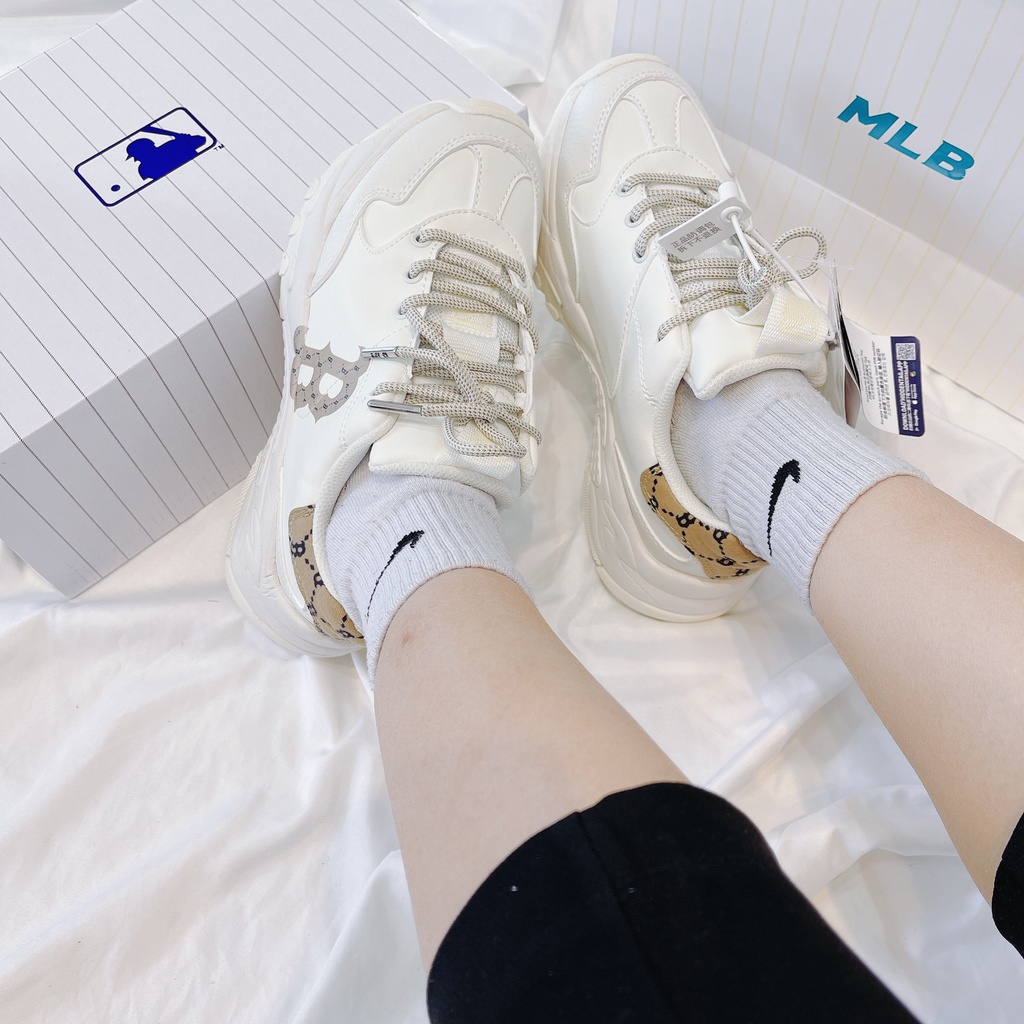 Giày Thể Thao Nam Nữ Ngô Thắng MIB Đế Cao Kem Gót Gấm