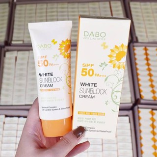 Kem chống nắng Dabo White Sunblock Cream SPF50 PA+++