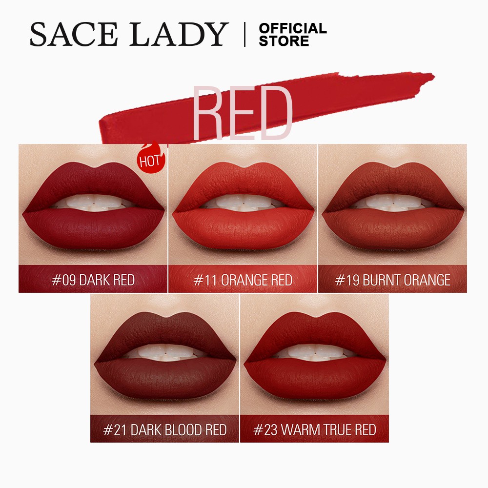 Son SACE LADY màu tuyệt đẹp chống nước lâu trôi đến 12 giờ6ml | BigBuy360 - bigbuy360.vn