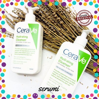 Sữa rửa mặt Cerave Hydrating facial cleanser cho da thường tới da khô 236ml - 473ml