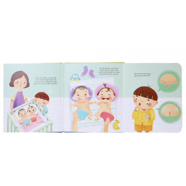 Sách – Lật mở cùng con – Bình tĩnh chuyện giới tính