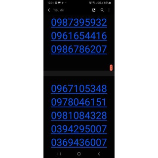 bán sim đầu 09 viettel giá rẻ