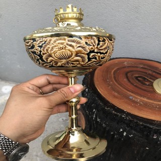 ĐÈN BÁT KHẮC BỌC ĐỒNG