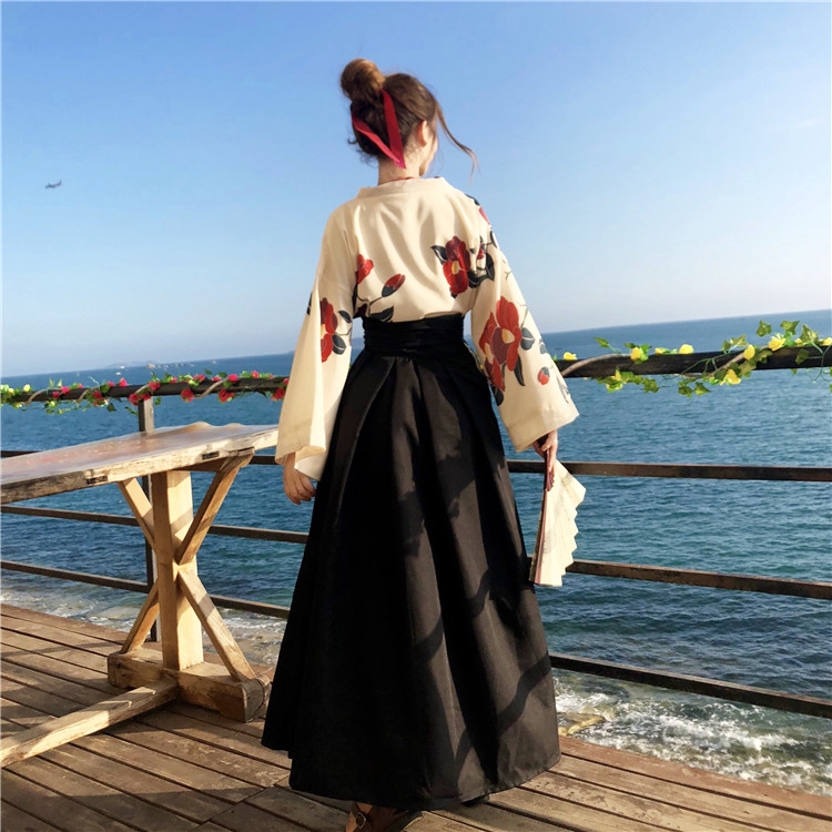 Áo khoác Kimono cách tân mềm mại phong cách Nhật bản | BigBuy360 - bigbuy360.vn