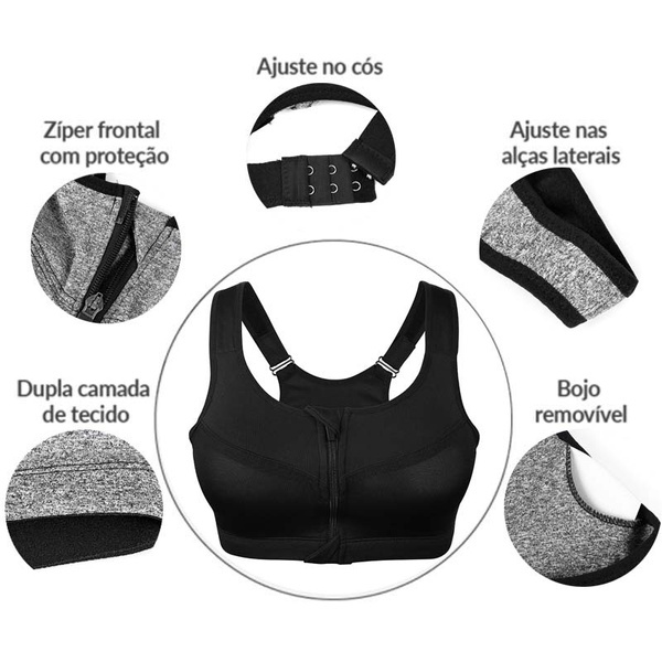 Áo Ngực Thể Thao Plus Size Chống Sốc Chất Lượng Cao Cho Nữ