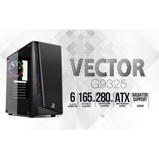 Thùng máy tính Case JETEK Vector G9325 (Black) Hàng chính hãng new thumbnail