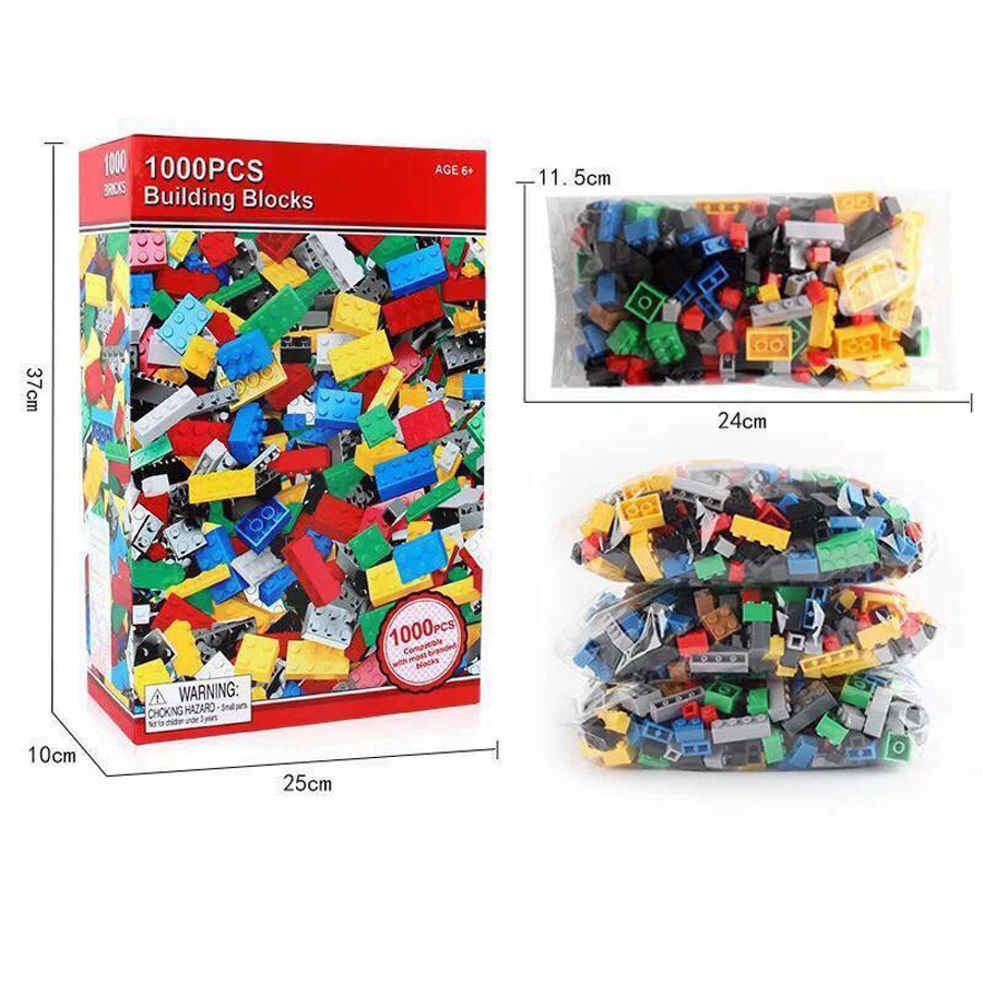 Bộ xếp hình Lego 1000 PSC