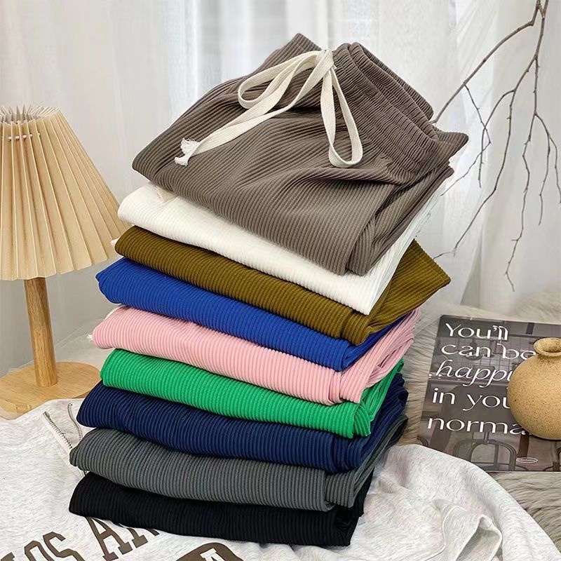 COZOK Quần ống rộng Phong Cách Hàn Quốc Trẻ Trung Năng Động