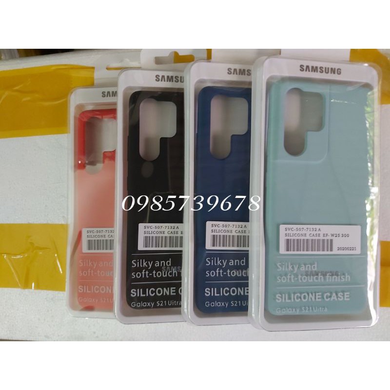 ốp lưng samsung S21/s21+/s21 ultra chống bám bẩn silicon cover