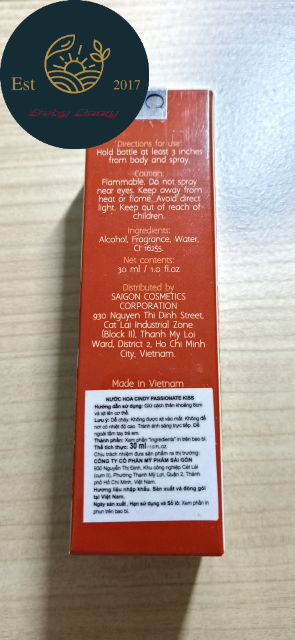 (4 MÙI) Nước hoa Cindy hương thơm tinh tế 30ml