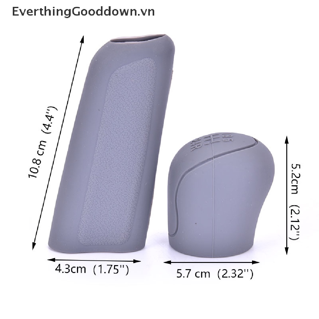 Vỏ Bọc Tay Nắm Cần Số Xe Hơi Bằng Silicone Chống Trượt Thông Dụng