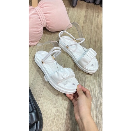 DÉP sandal BÁNH MÌ quay nhún 2 kiểu đi thời trang hè 2022 cho nữ-đế siêu nhẹ-