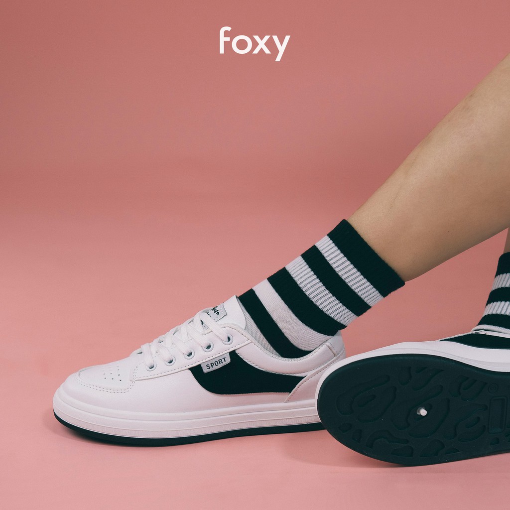 Giày Sneaker Nữ FOXY Phong Cách Ulzzang Hàn Quốc Xinh Xắn - FOX024