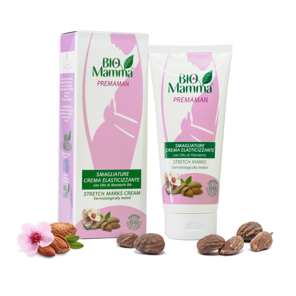 Kem ngăn ngừa rạn da Organic BIO MAMMA 150ML