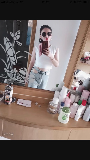 Quần Jeans cạp hở sexy