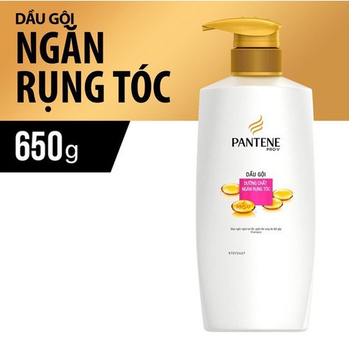 Dầu gội / Dầu Xả ngăn rụng tóc Pantene 650g