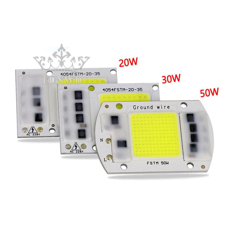 Đèn led tích hợp chip điều khiển IC thông minh  20W/30W/50W