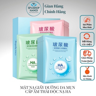 Mặt nạ giấy dưỡng da mụn cấp ẩm thải độc nạ ha