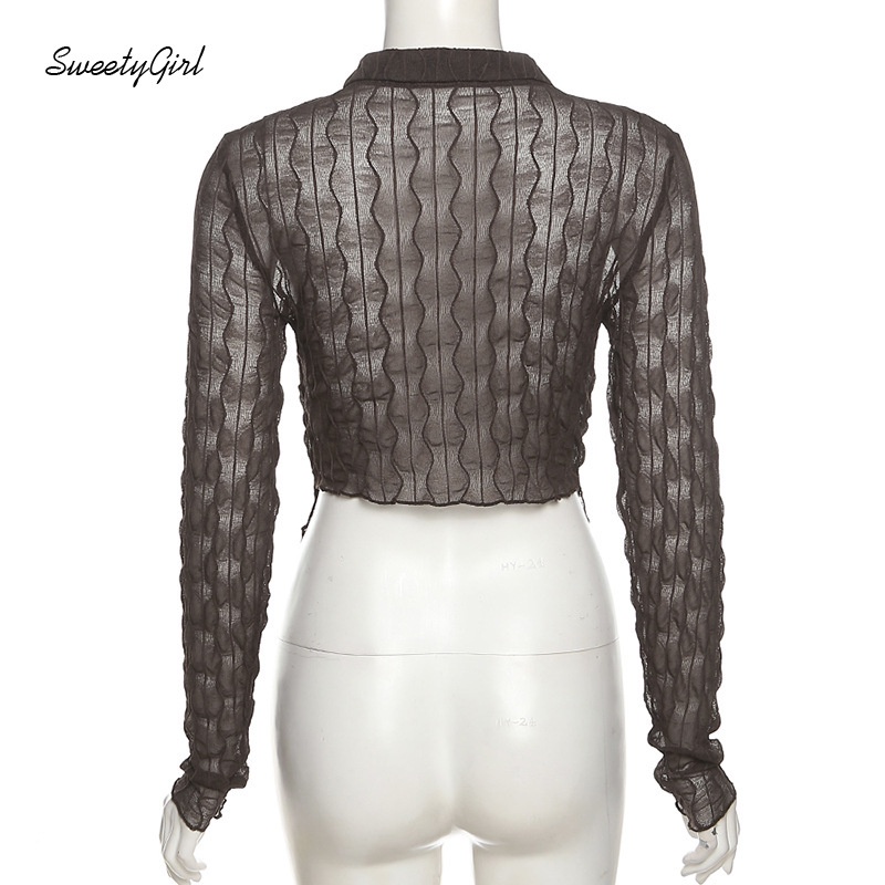 Áo Thun Cổ Chữ V Tay Dài Màu Trơn Có Dây Kéo Thời Trang Gợi Cảm Cho Nữ 2022