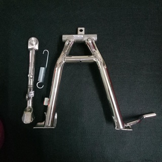 Bộ chống đứng và chống nghiêng inox xe dream - hàng chất lượng loại 1