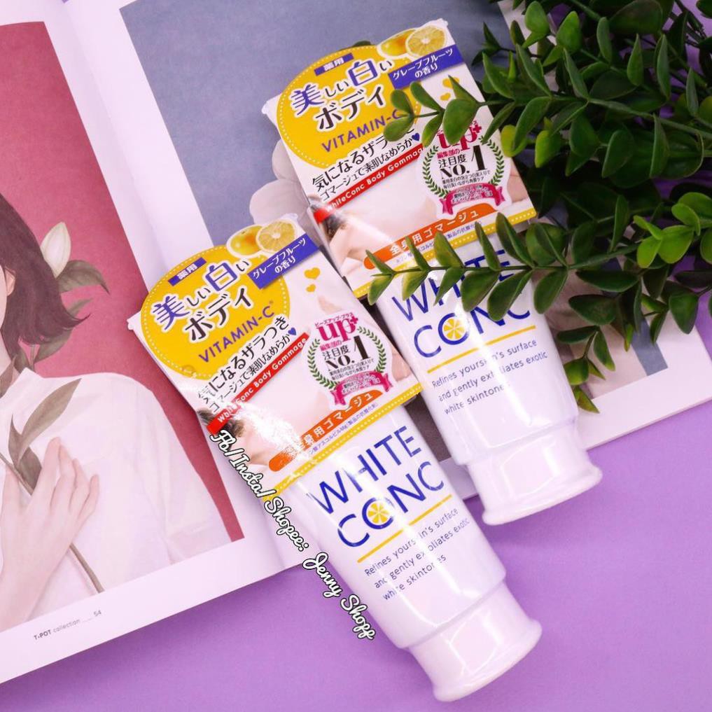 TẨY TẾ BÀO CHẾT DƯỠNG TRẮNG WHITE CONCCHÍNH HÃNG Tẩy da chết thực sự là một trong những bước chăm sóc da vô cùng qua