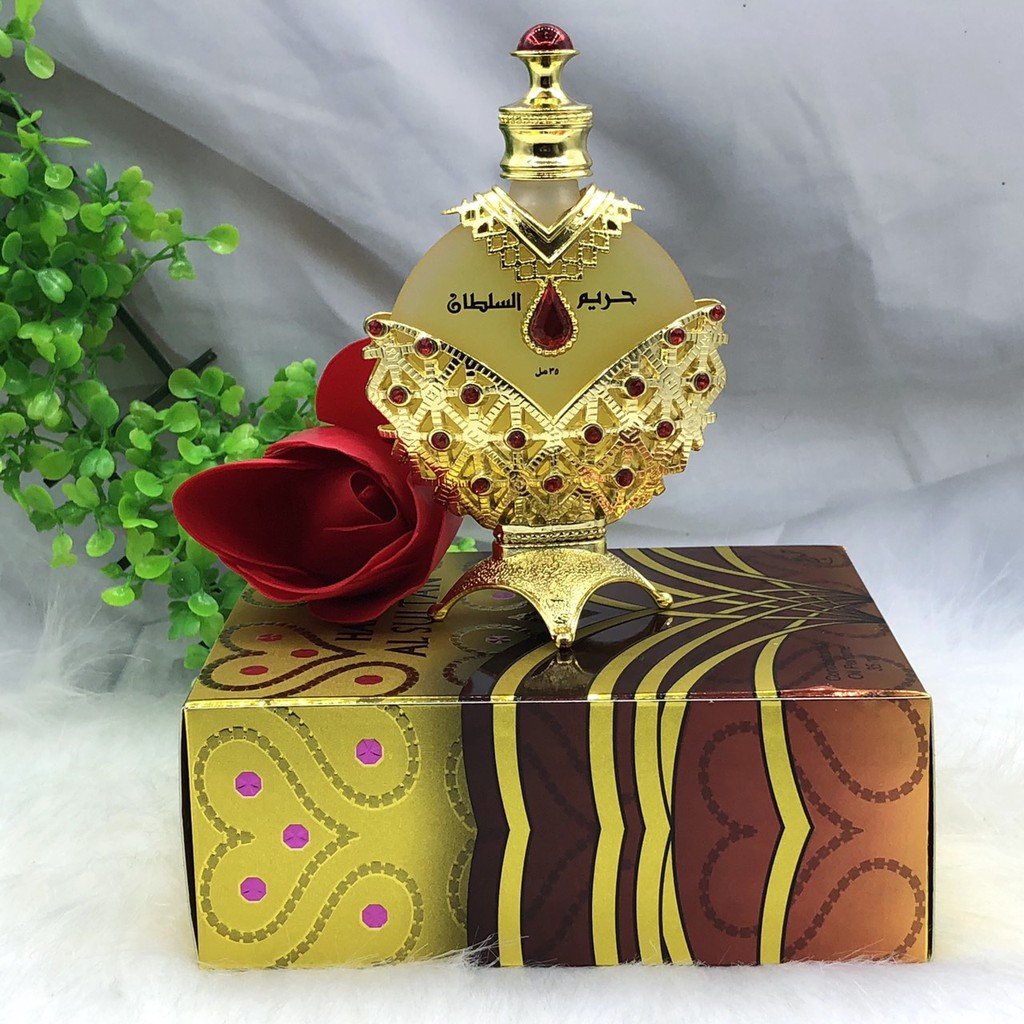 Tinh Dầu Nước Hoa Dubai Công Chúa Vàng Nữ Hoàng Đỏ Nội Địa Hareem Al Sultan Nữ 35ml