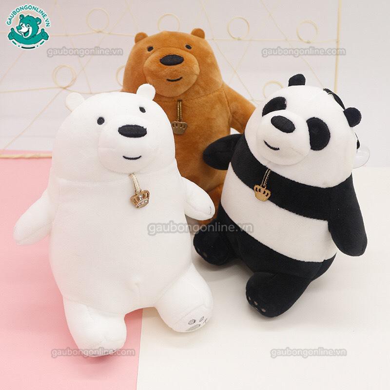 Gấu bông chúng tôi đơn giản là gấu - We bare bears | kích thước 20 cm-25 cm