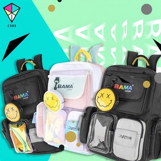 Balo Bama 444 Thời Trang Nam Nữ đi học (Tặng kèm full tag+ giấy thơm)