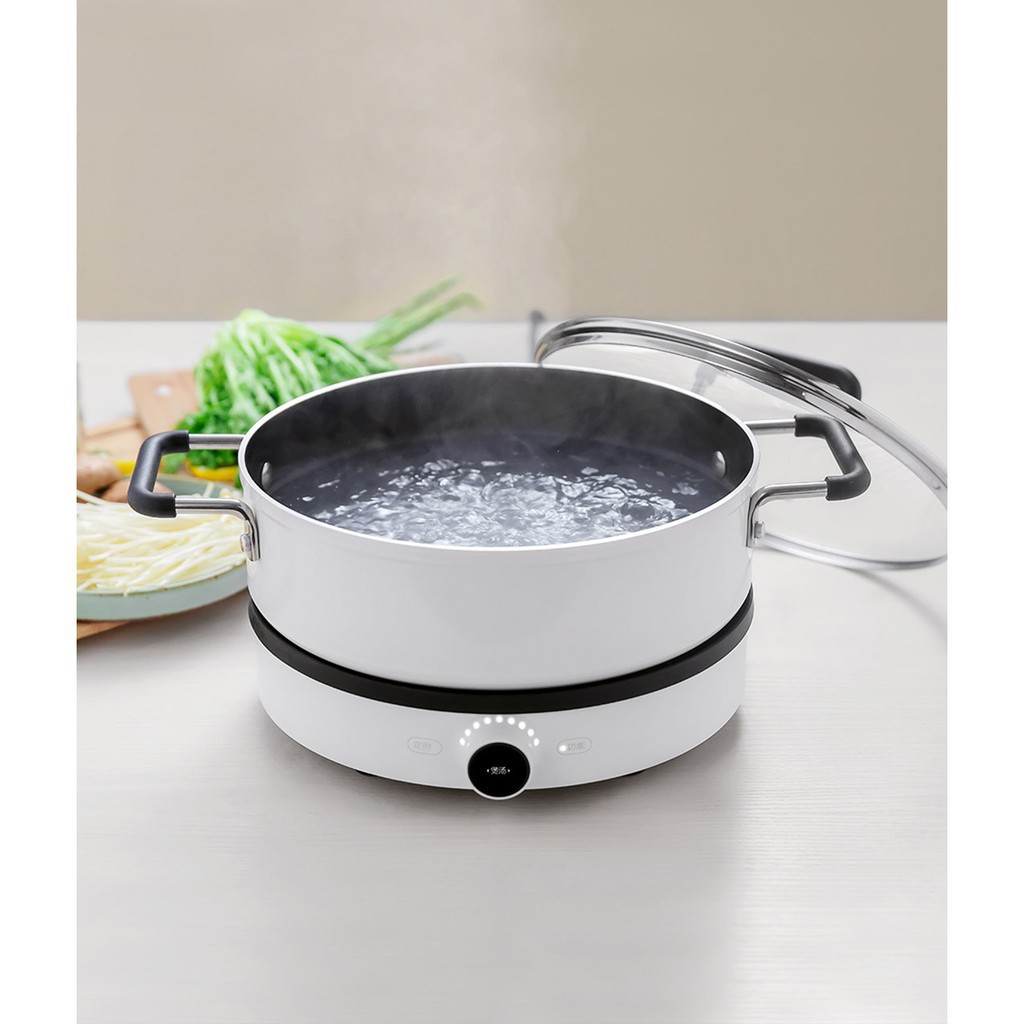 Nồi lẩu Xiaomi Mijia Induction Cooker GJT02CM dùng cho bếp từ đa năng Chính Hãng - Minh Tín Shop