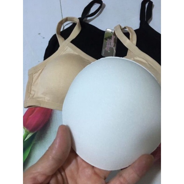Áo bra 3 dây cotton ko gọng có mút