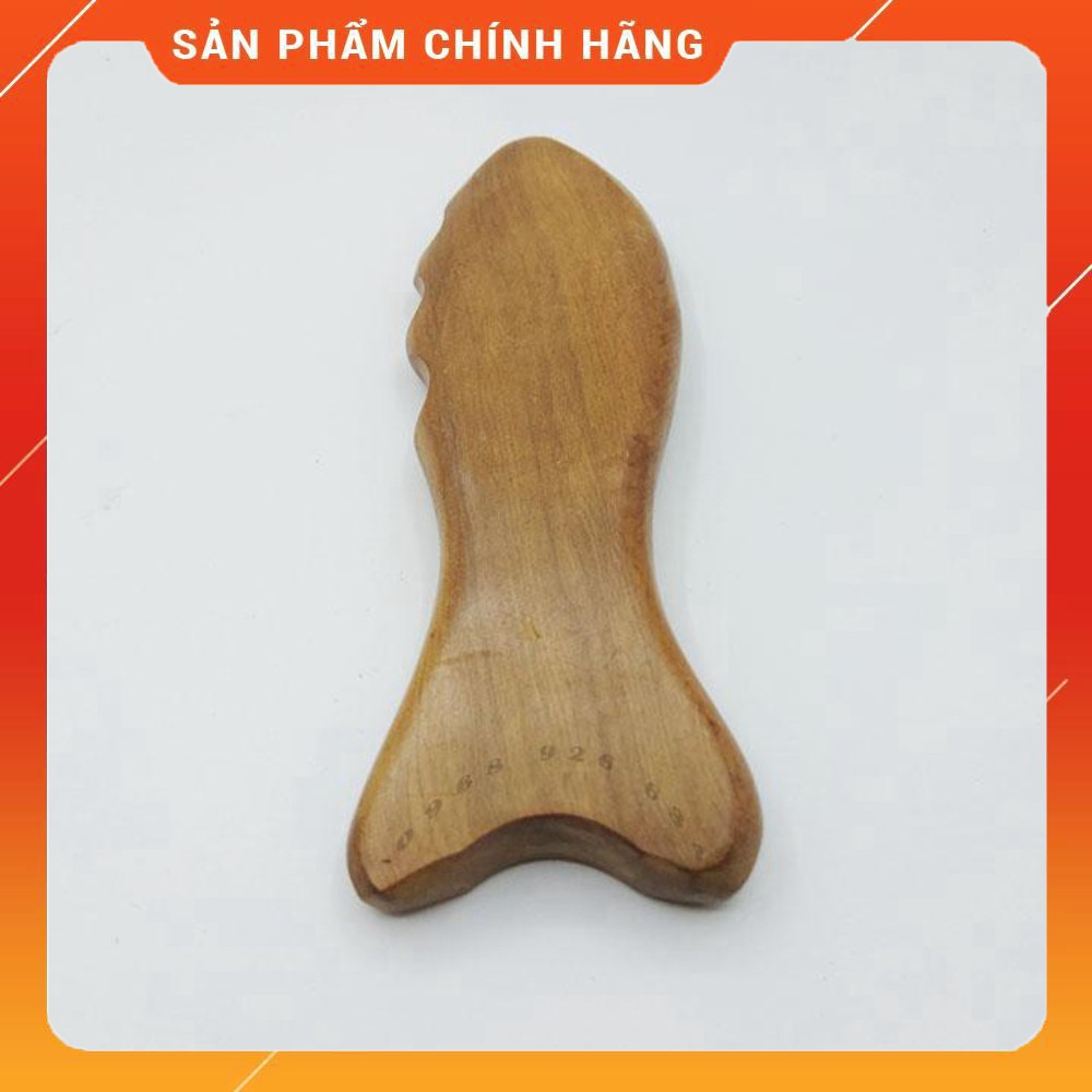 Dụng cụ massage toàn thân 📌FREESHIP📌Dụng cụ Mát xa hình cá bằng gỗ - Trẻ hóa làn da của bạn một cách