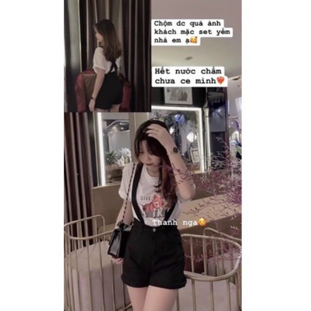 yếm đùi kaki 2S không kèm áo hot