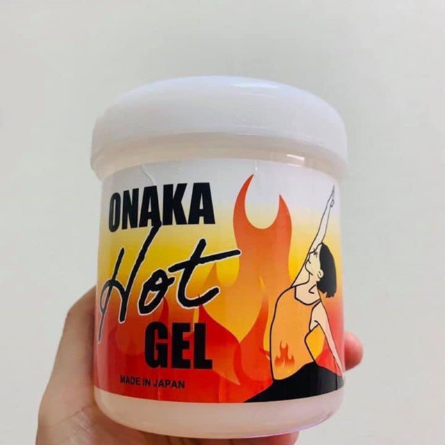 Gel GIẢM MỠ BỤNG Onaka Hot Gel Nhật Bản 300g