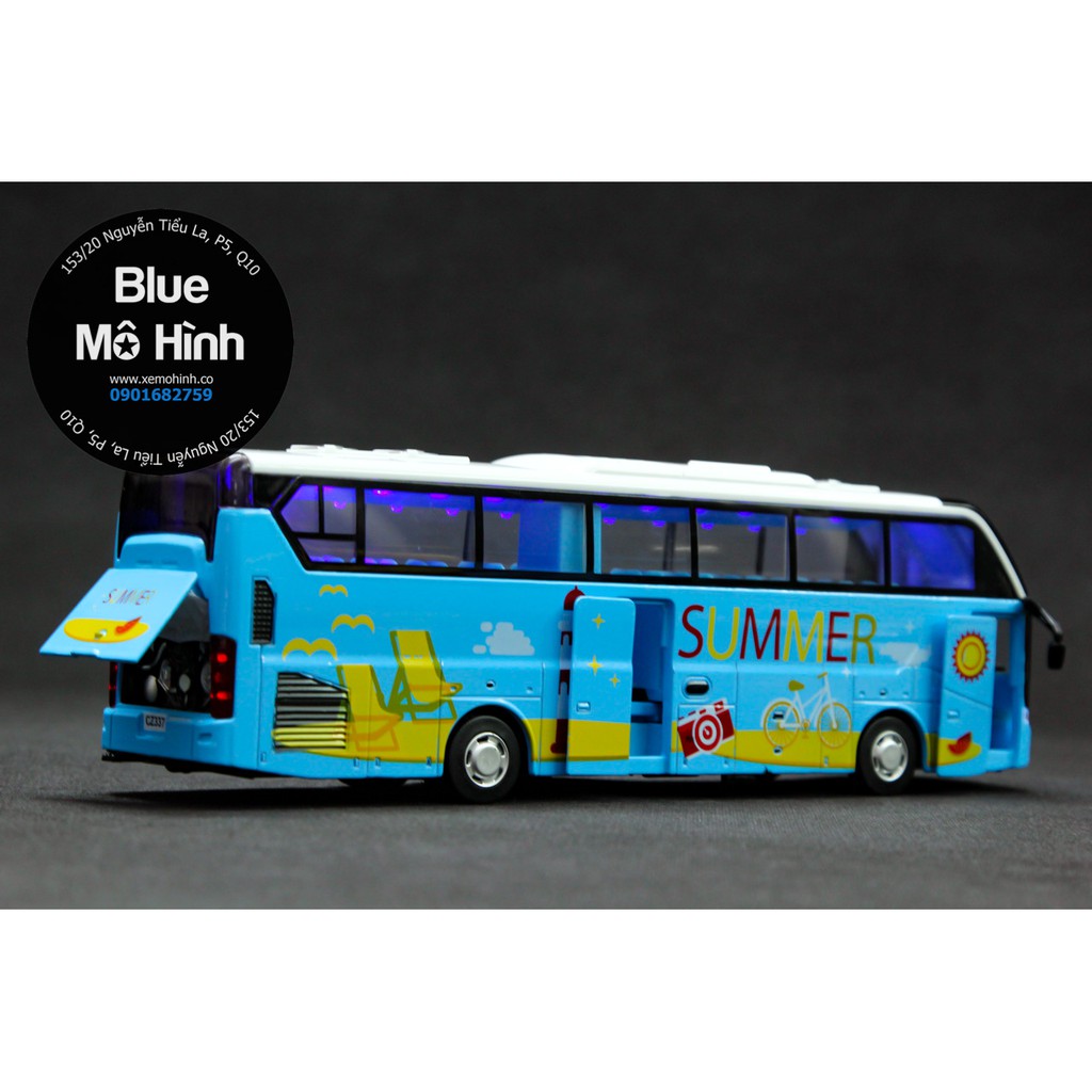 Blue mô hình | Mô hình xe bus tour xe khách