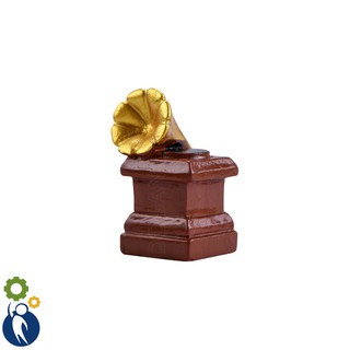 Bộ 2 máy hát loa kèn 1.4x2.8cm, mô hình mini trang trí