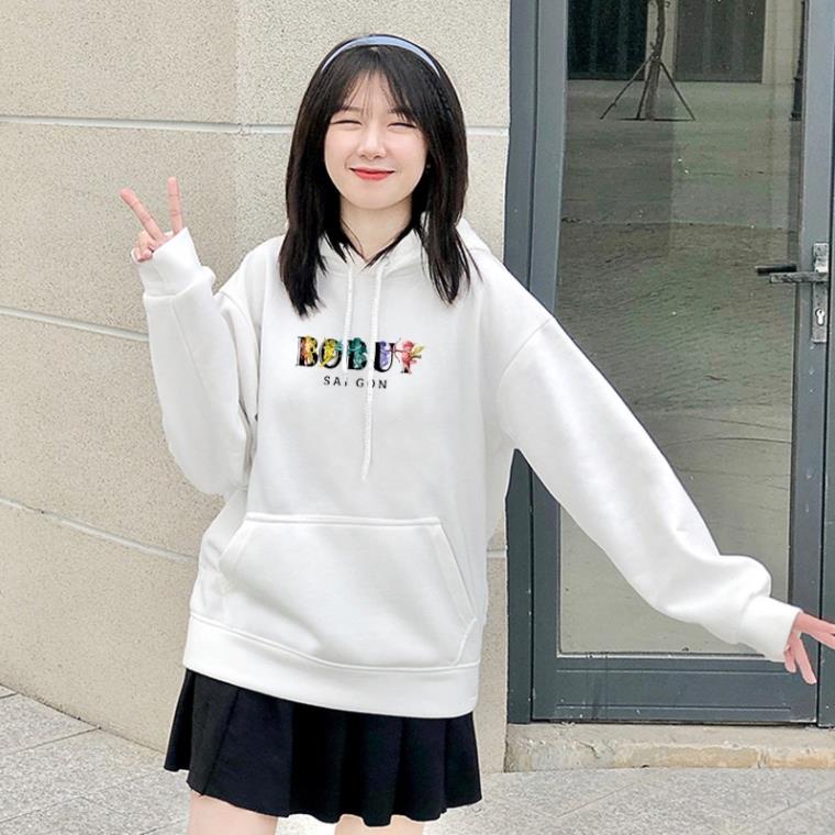 Áo hoodie LIMITA 2 màu đen trắng  áo nỉ bông (N97)