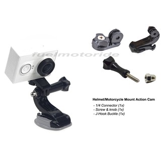 Khớp nối chữ J 1/4 cho Camera hành trình Gopro Xiaomi Yi SJcam Kogan