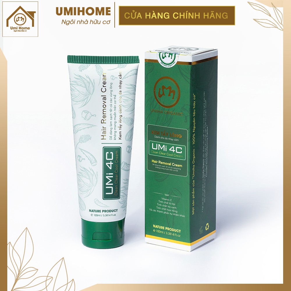 Combo 3 hộp Mỡ trăn triệt lông vĩnh viễn U Minh Hạ (30ml x3) - Tặng 1 hộp Kem tẩy lông Umi 4C 100ml cho da nhạy cảm