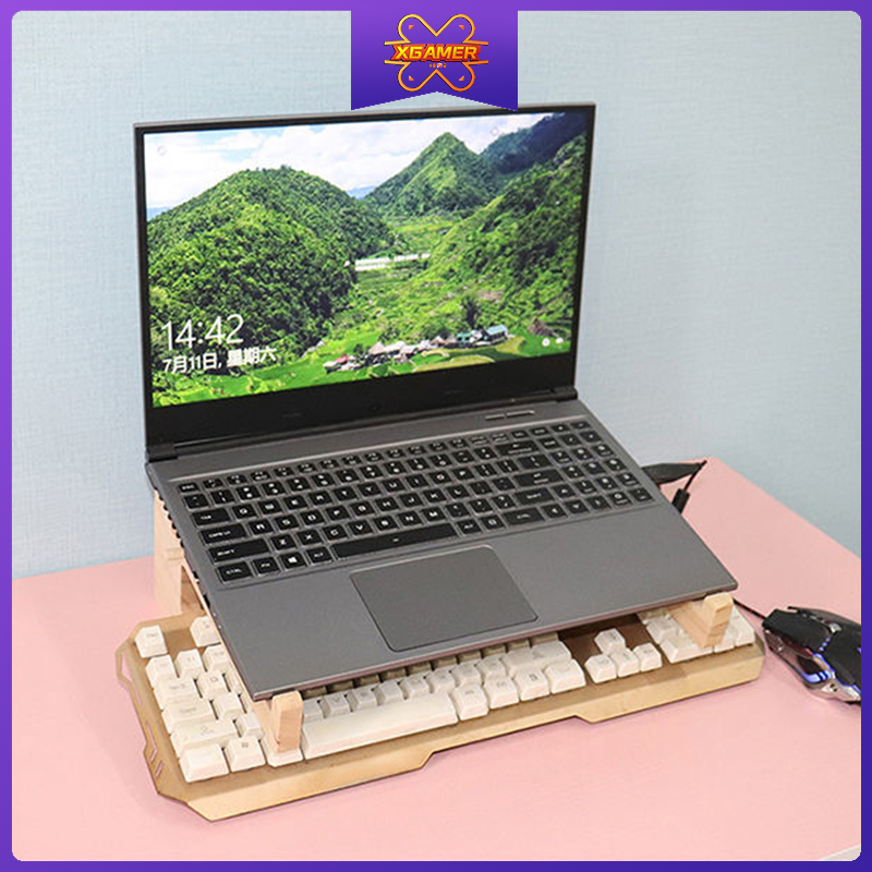 Giá Đỡ Laptop 15-17.6inch Bằng Gỗ 2 Trong 1 | BigBuy360 - bigbuy360.vn