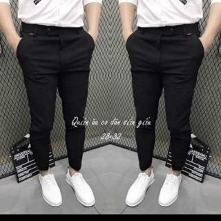 Quần âu Gucci phần gấu co dãn nhẹ có đủ size từ 28 đến size 32 có hai màu đen và màu tím than form dáng cực chuẩn vải đẹ