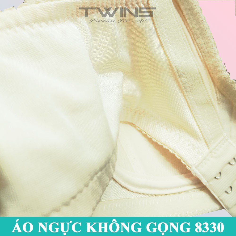 Áo ngực không gọng nữ ren bigsize Joy 8330 mút mỏng nguyên ngực size 36-38-40-42-44 cúp B