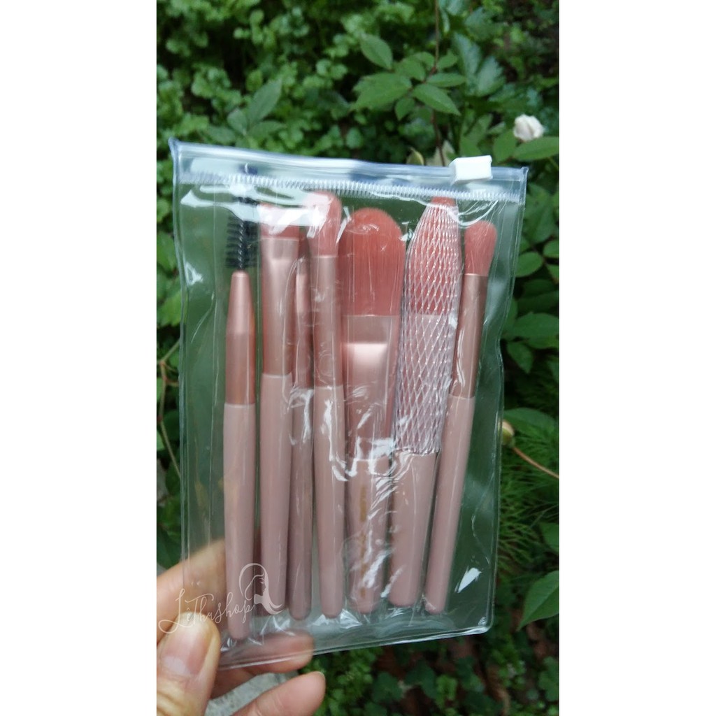 Bộ Cọ Trang điểm Mini Nhỏ Gọn Đa Năng