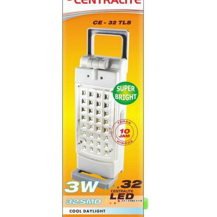 Đèn LED tròn khẩn cấp 32 SMD + 3w siêu sáng tiện dụng